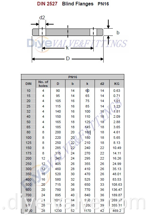 Stainless Blind Flanges 